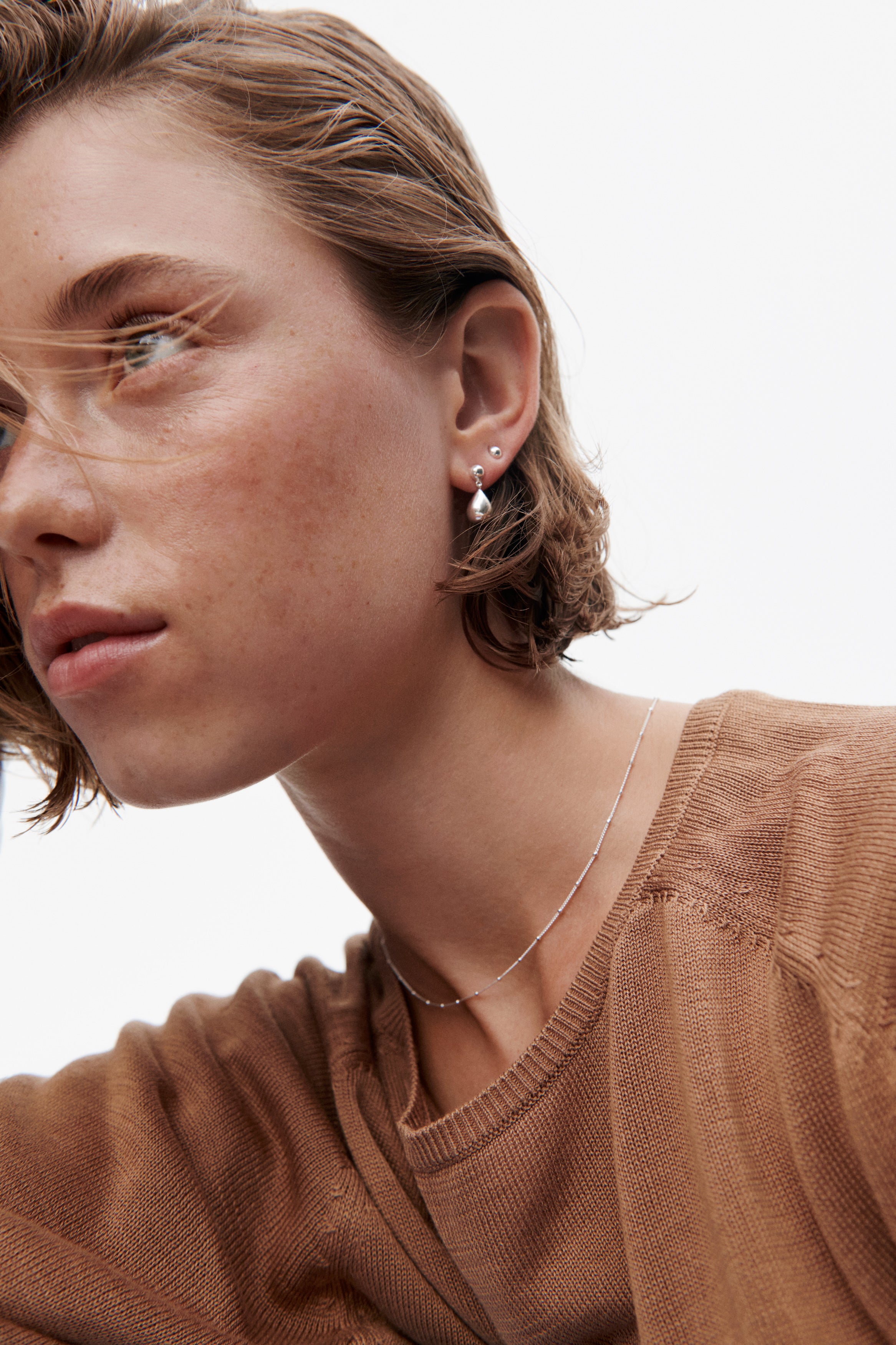 Eda halskæde - forgyldt